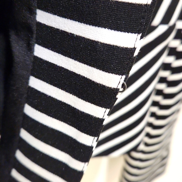 Portmans Black & White Striped Jacket size 12 - Picture 5 of 6